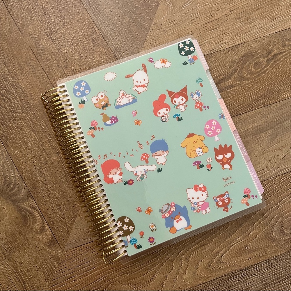Sanrio x Erin Condren planner